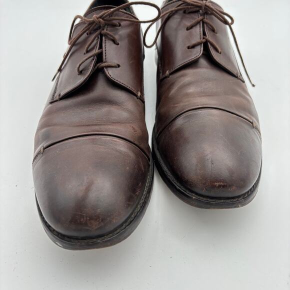 John Varvatos Cap Toe Oxford Dress Shoes Brown Men\'s 10 main image 8